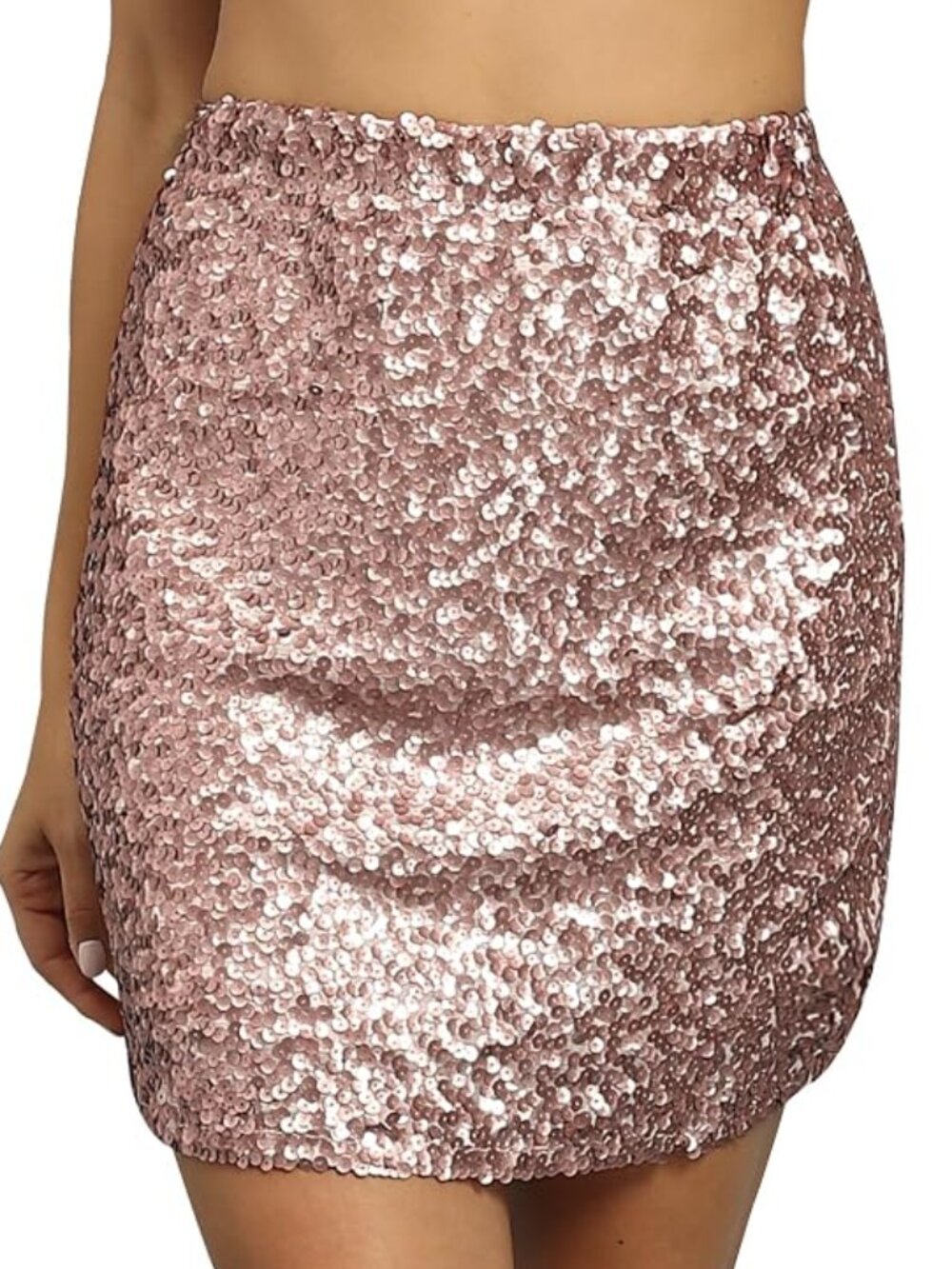 Pretty Guide Women's Sequin Skirt Size Large
